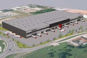 New construction logistics hall – Steyr Gusswerkstraße