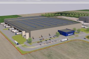 Schrack new logistics hall – Achau